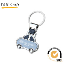 Unterscheidender kundengebundener Metallauto-Schlüsselring mit Logo (Y04116)
